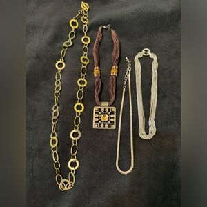 Lot of Premier chunky jewelry necklaces